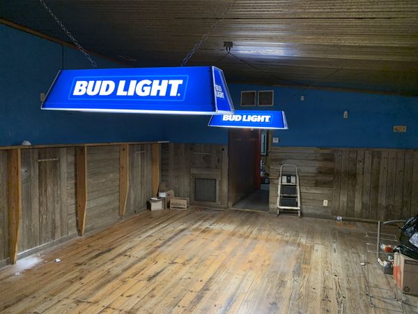 Bud Light Pool Table Lights for Sale in Porter, TX - OfferUp