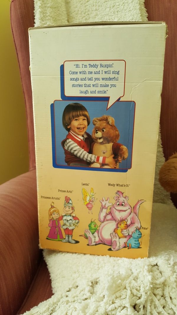 1985 teddy ruxpin for sale