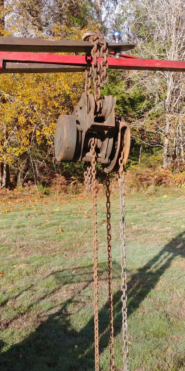 Yale 1/2 ton chain hoist for Sale in SKOK, WA OfferUp