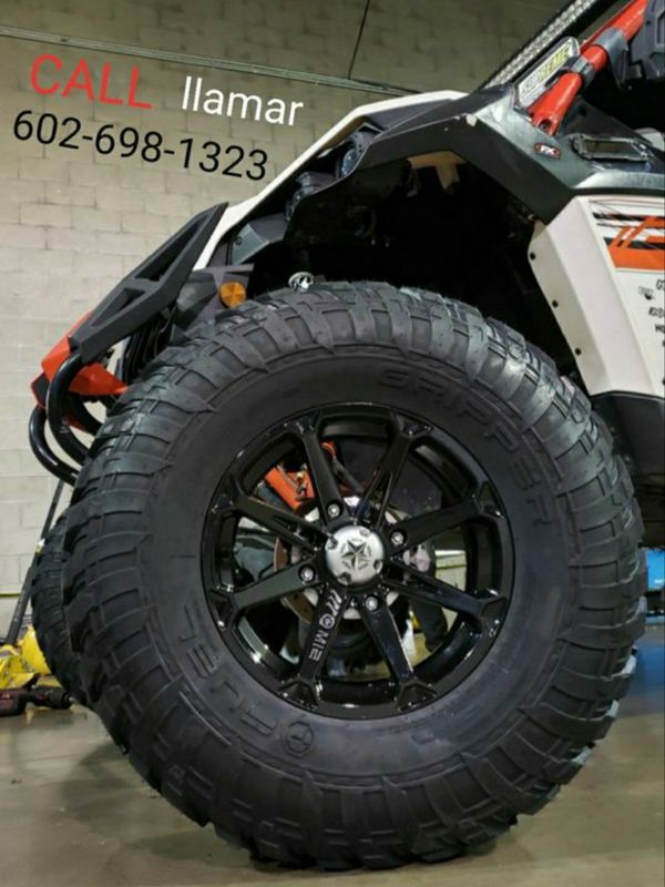 New 15x7 4x136 4x156 Wheels & 31x10.515 DOT Tires for UTV ATV SXS (we finance) for Sale in