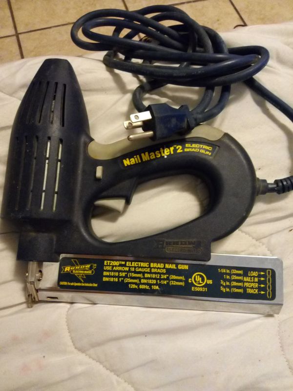Nail master 2 electric Brad gun aka nail gun for Sale in San Antonio
