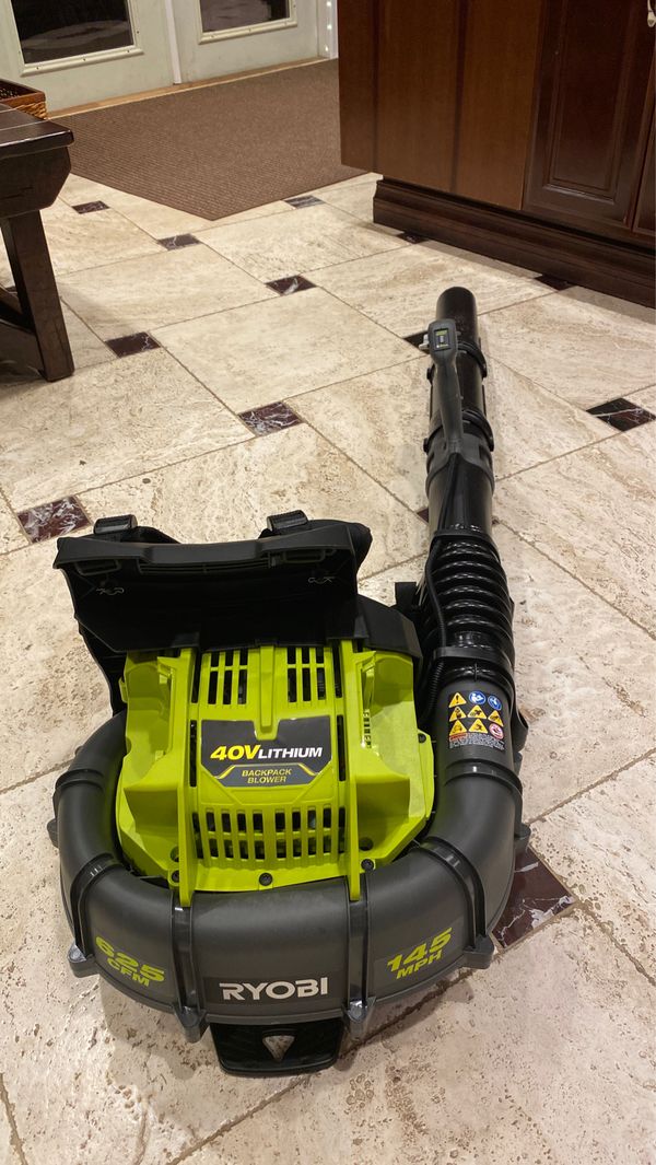ryobi backpack leaf blower 40v