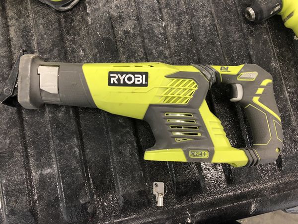 Ryobi 18v reciprocating saw with vibration damper for Sale in Chicago ...