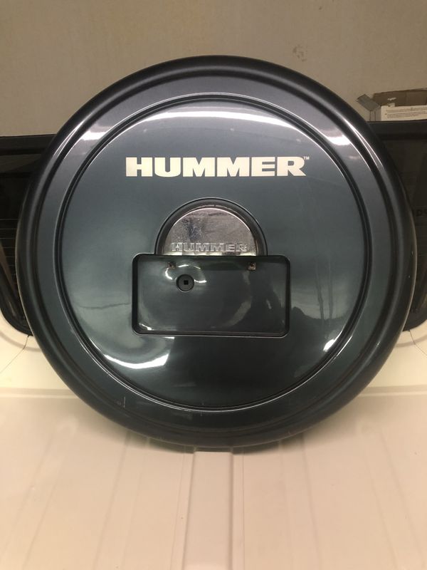 Factory Hummer H2 Spare Tire Cover w/ License Plate pocket for Sale in