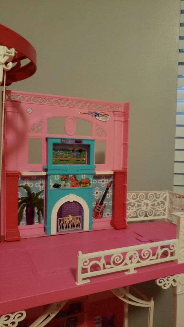 luxury barbie house