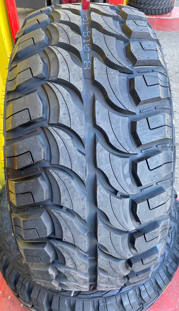 New LT 33x12.50R20 RDR MT Tires 10ply offroad Mud 33 1250 20 price is ...