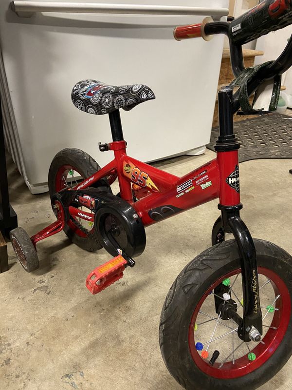 lightning mcqueen training bike