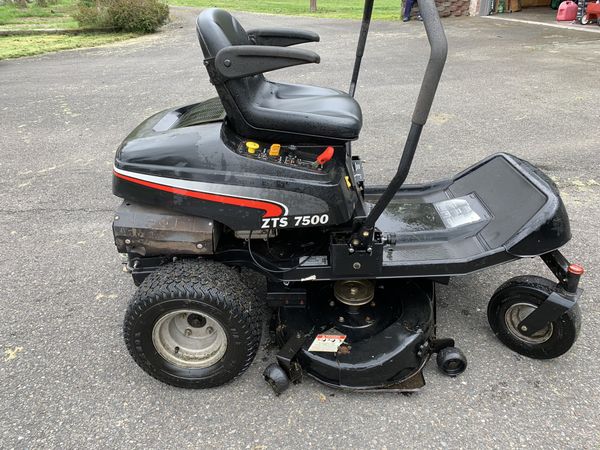 Craftsman ZTS 7500 42” mower for Sale in BETHEL, WA OfferUp