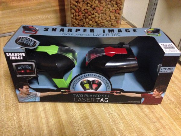 sharper image laser tag range
