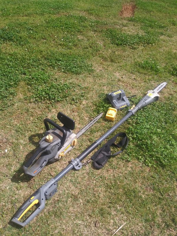 Lynxx 40V Chainsaw and Pole Saw for Sale in Rutherfordton, NC - OfferUp