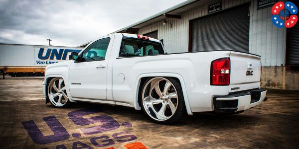 US MAG BILLET 6 LUG WHEELS FOR SILVERADO AND SIERRA for Sale in Houston ...