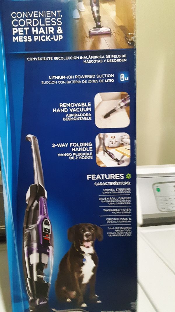 BISSELL POWERLIFTER ION PET 2 IN 1 LIGHTWEIGHT CORDLESS VACUUM, PET