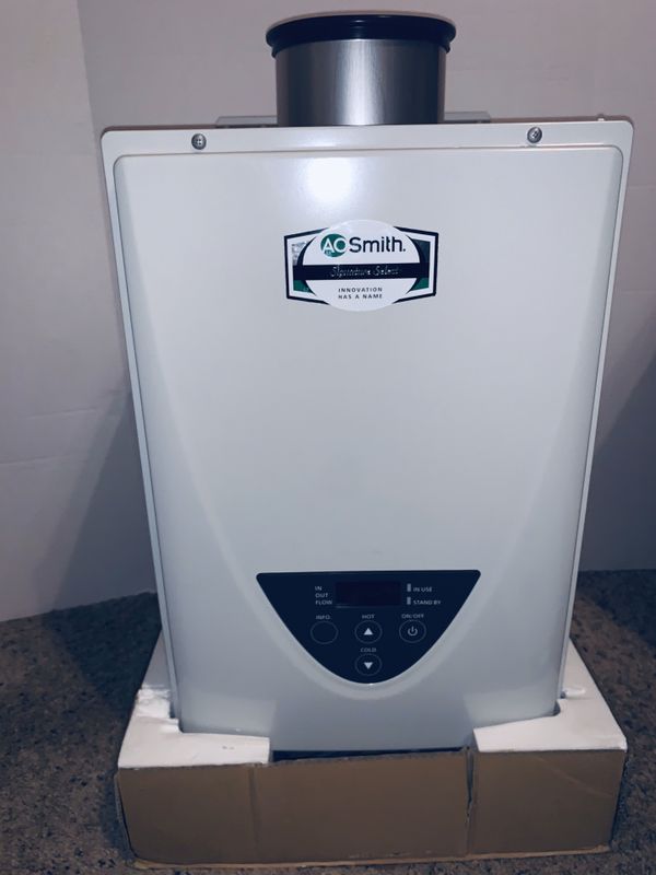 ao smith tankless water heater specs