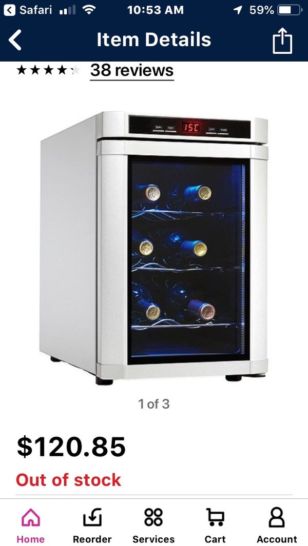 maitre d wine fridge