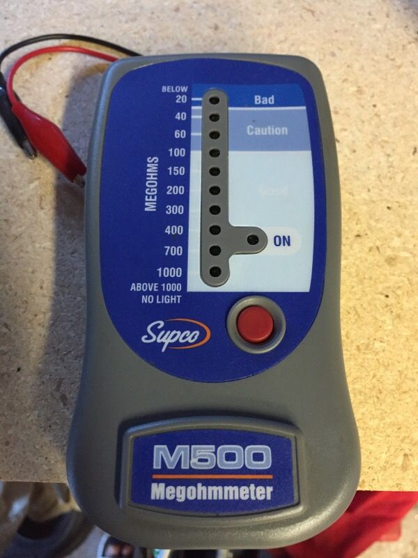 Supco m500 mega ohm meter for Sale in Arlington Heights, IL OfferUp