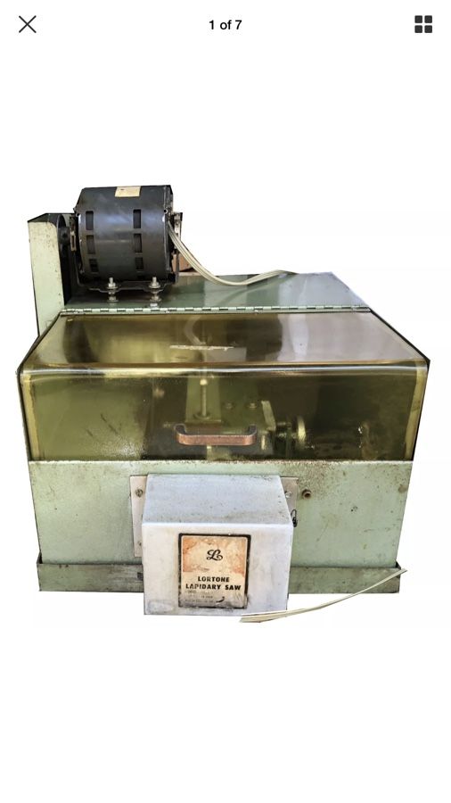 LORTONE ST 10 LAPIDARY SAW, ROCK SAW, SLAB SAW USED WORKING CONDITION