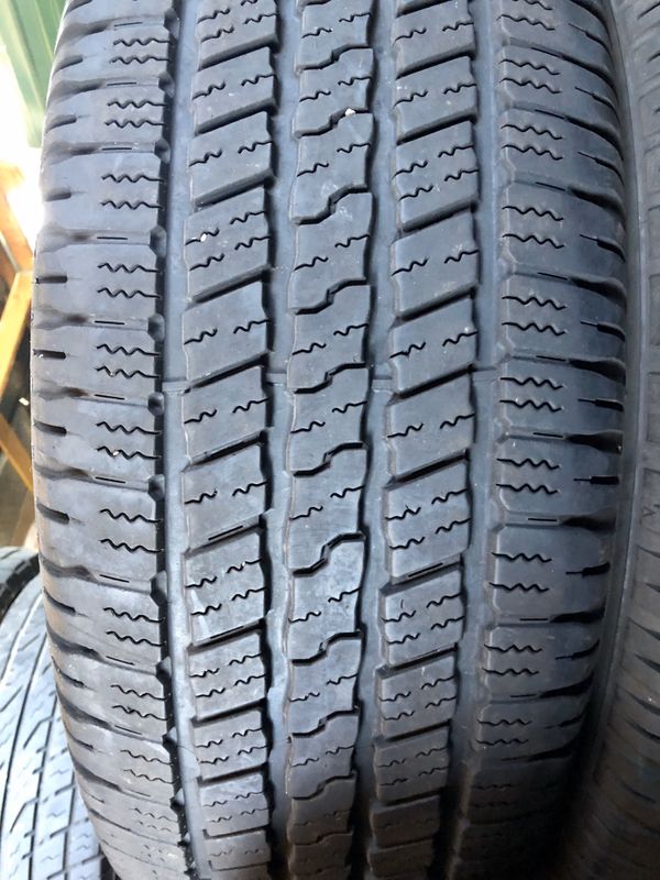 Goodyear tires 275 60 20 with installation included for