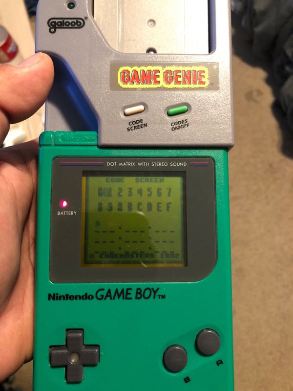 Game Genie For Gameboy Nintendo For Sale In Los Angeles Ca Offerup