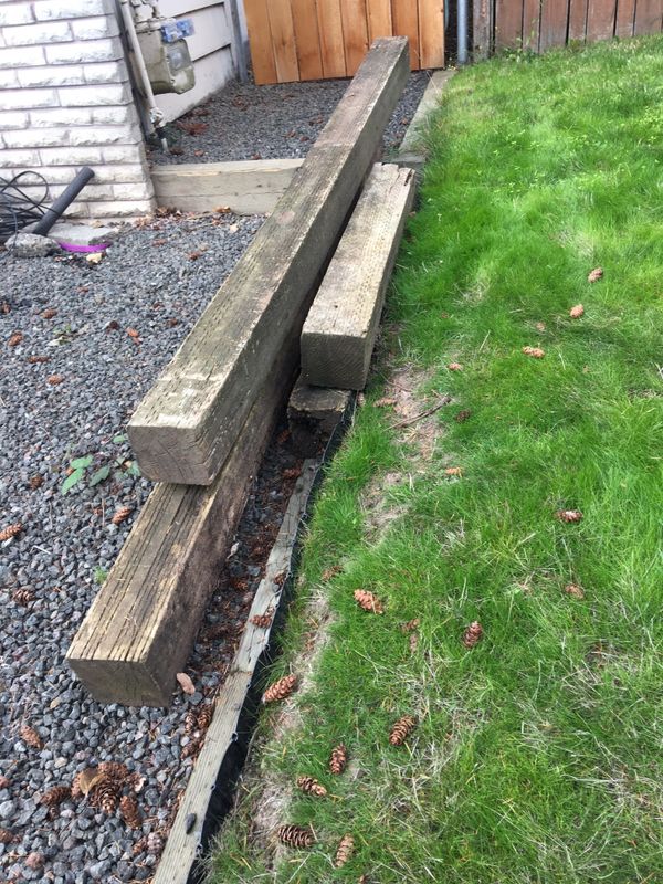 Free 4 Old railroad ties for Sale in Seattle, WA - OfferUp