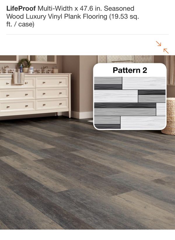 Lifeproof Multi Width X 47 6 In Seasoned Wood Luxury Vinyl Plank Open In The Appcontinue To Mobile Website