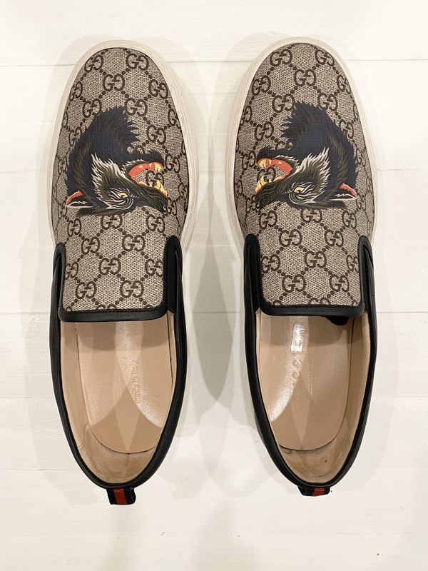 gucci wolf sneakers