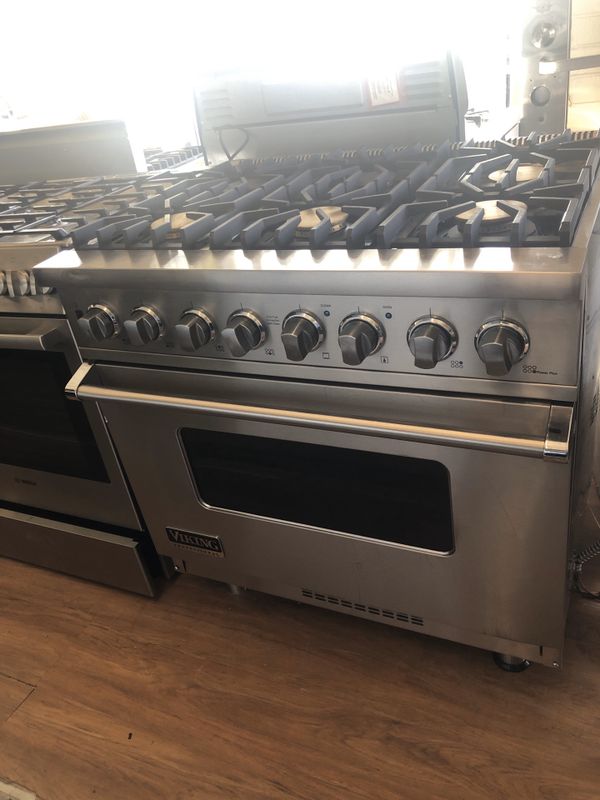 Viking professional stove 36” six burner duel fuel for Sale in El Monte, CA OfferUp