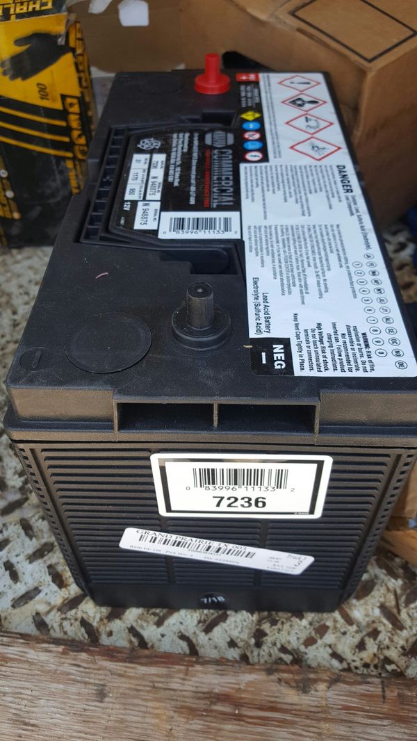 New Napa commercial heavy duty battery 7236 truck tractor bus rv for