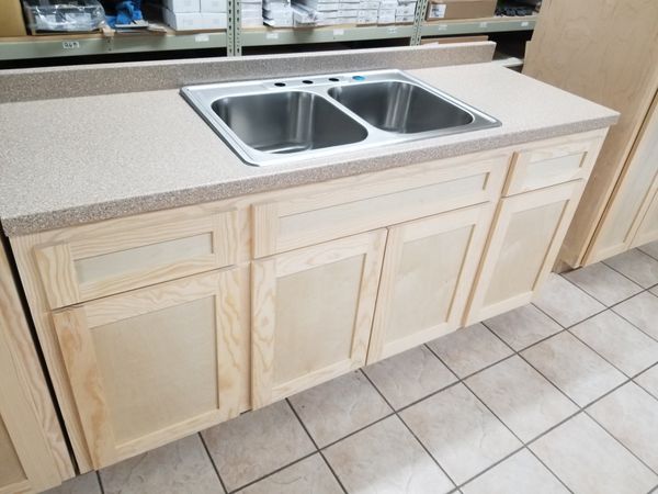 6 ft kitchen sink cabinet