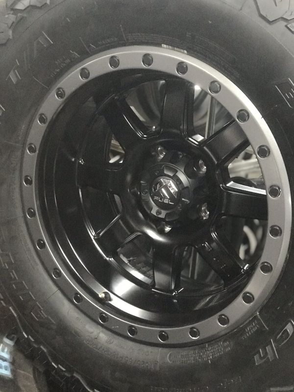 35 inch BF Goodrich AT Ko2 on 18x9 Fuel Wheels 5x5.5 Dodge Ram for Sale ...