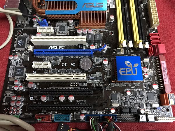 Asus lga775 материнская плата схема подключения