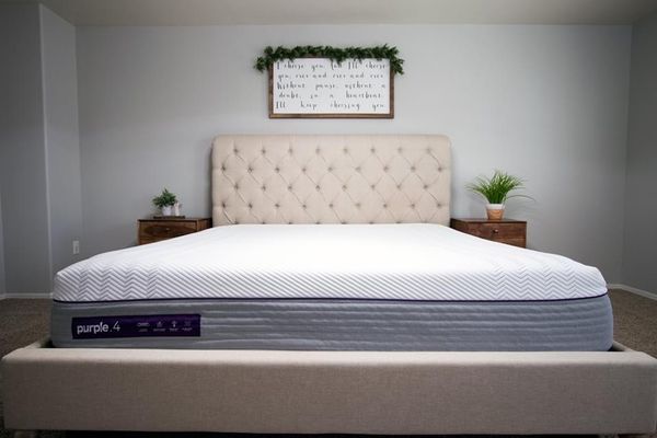 purple 4 hybrid mattress king