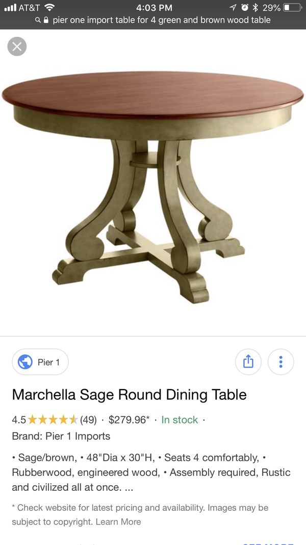 Marchella Sage Round Dining Table For In Mesa Az Offerup Marchella Sage Round Dining Table For In Mesa Az Offerup
