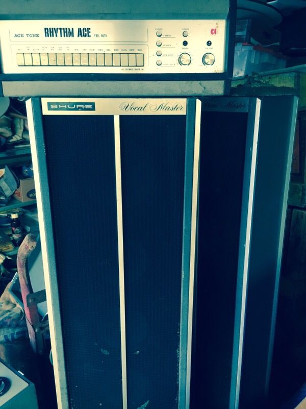 1967 Shure Vocal Master PA system vintage electronics for Sale in