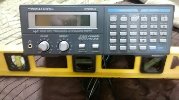 radio shack scanner pro 106