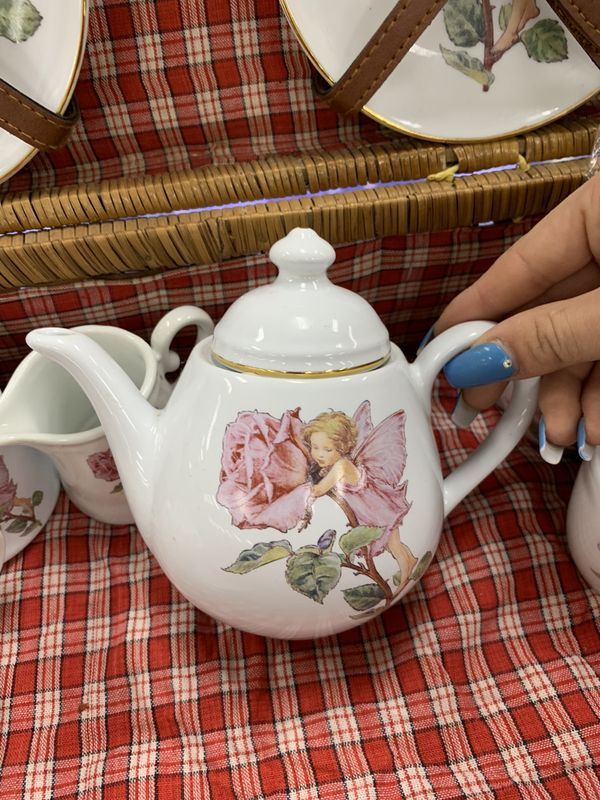 Fairy Tea Set 9 Pieces w/Silverware for Sale in WinstonSalem, NC OfferUp