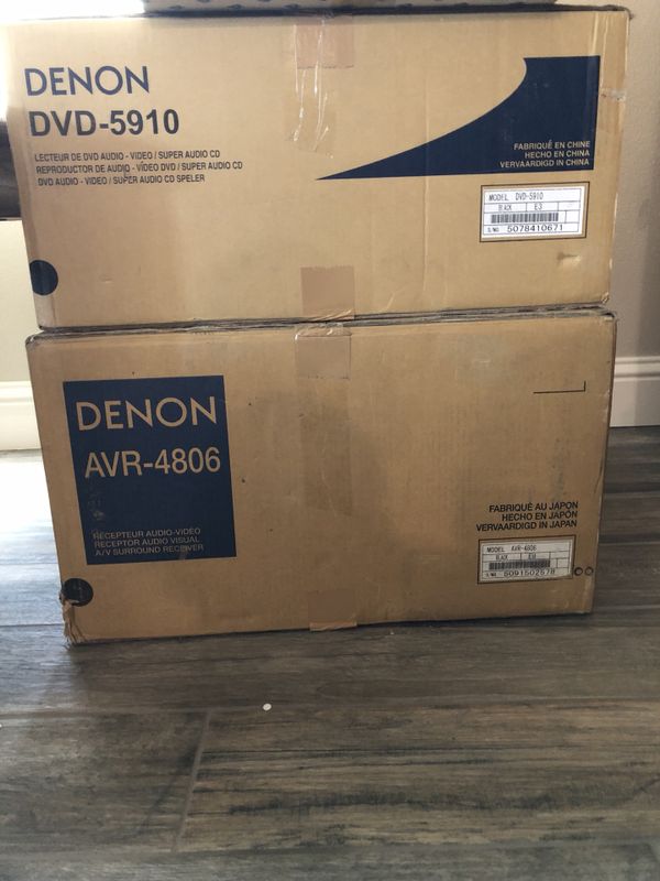 Denon Avr 4806 Denon Dvd 5910 For Sale In Placentia Ca Offerup