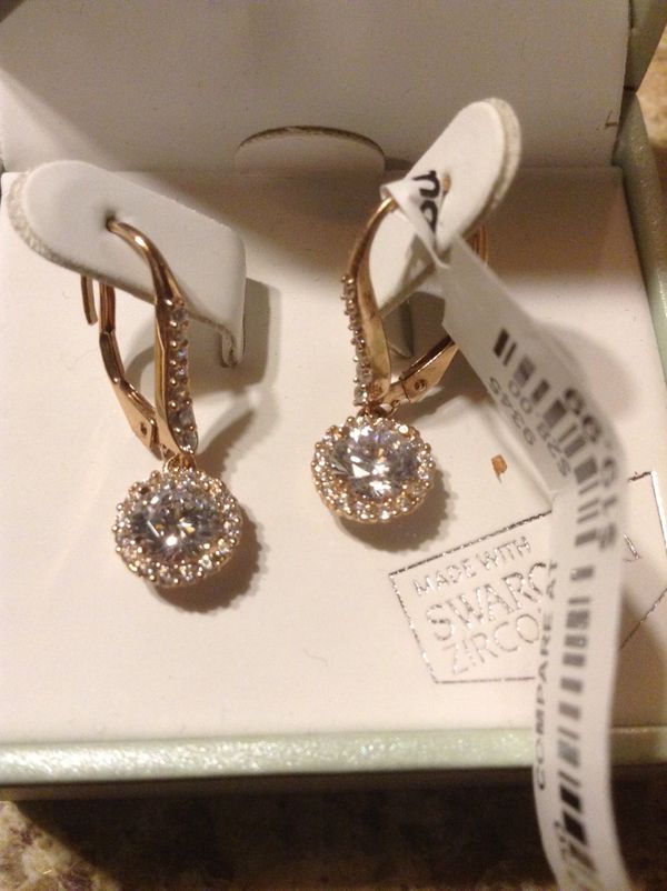 By Kiera Couture Swarvoski Crystal Dangle Earrings For In Kiera Couture Swarvoski Crystal Dangle Earrings