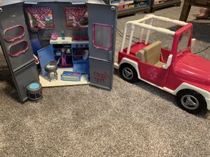 american girl doll jeep and camper