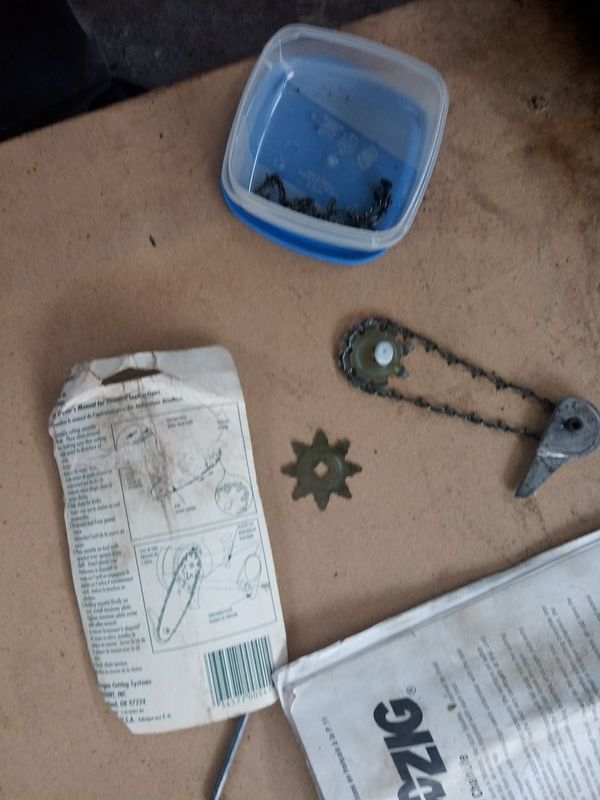 Woodzig pole saw don't let it fool you Cuts just as good as the other