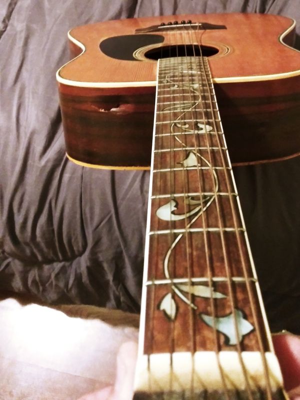 1970’s Alvarez “Tree of Life” acoustic guitar for Sale in Las Vegas, NV