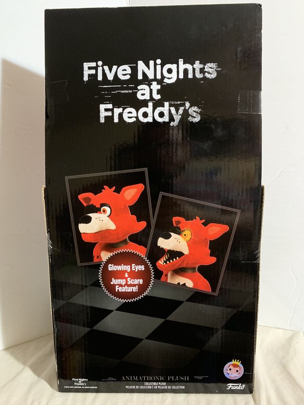 five nights at freddy's animatronic foxy plush