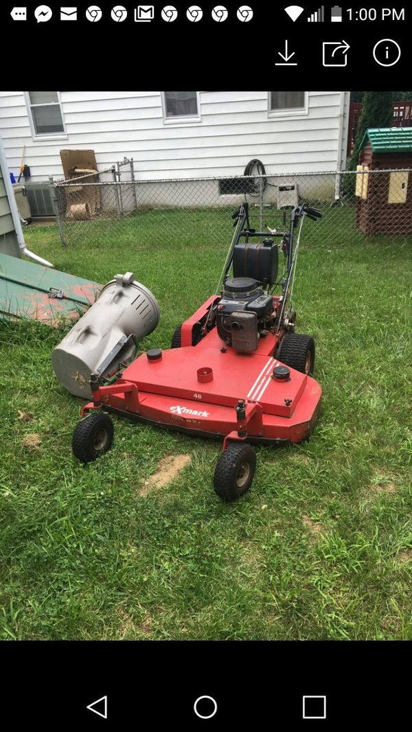 Exmark walk behind 42 in mower for Sale in South Amboy, NJ - OfferUp