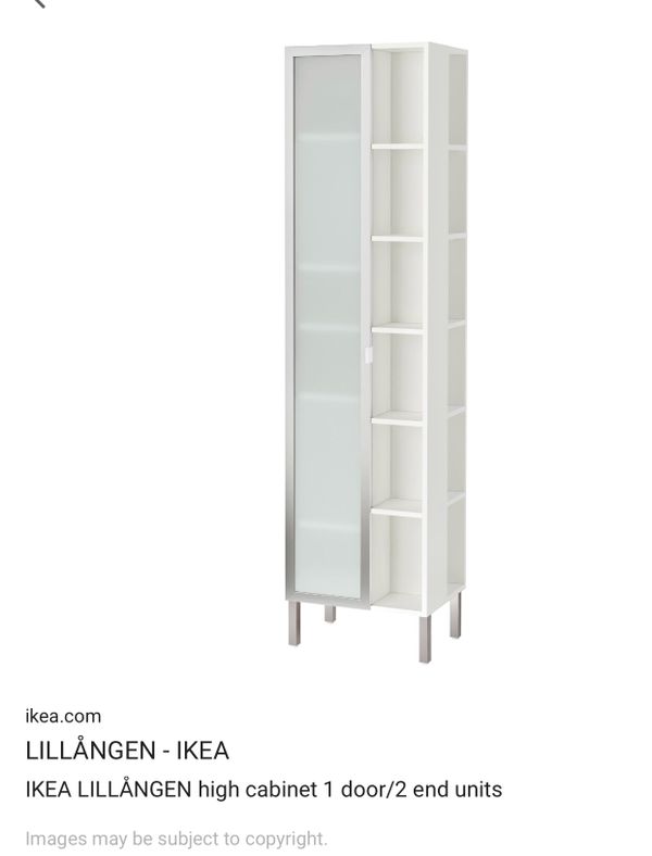 Ikea Lillangen Wall Cabinet Free Standing For Sale In Chicago