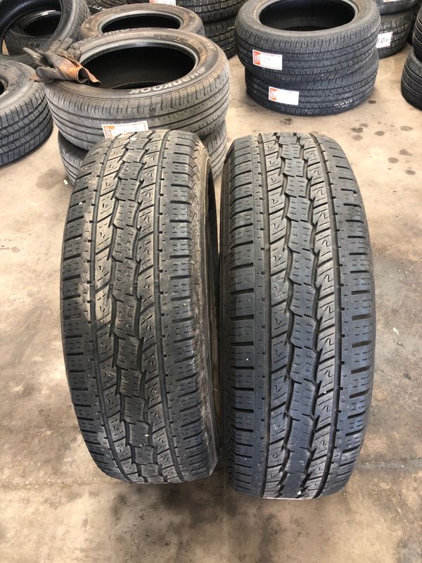 2 Used tires 235/75R15 General Grabber HTS for Sale in Pinellas Park
