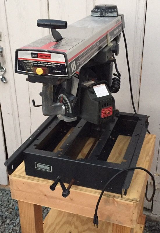 Craftsman Radial Arm Saw Stand