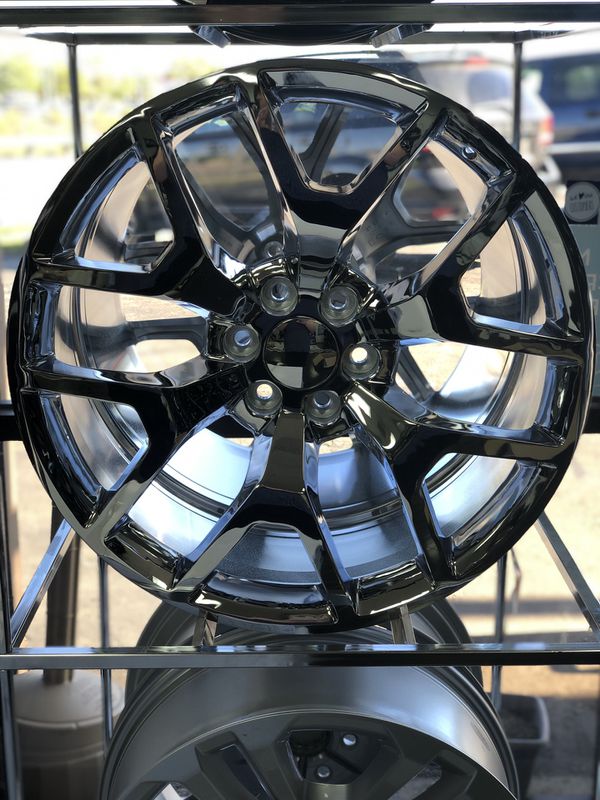 24” GM Snowflake Wheel & Tire Package for Sale in Redford Charter