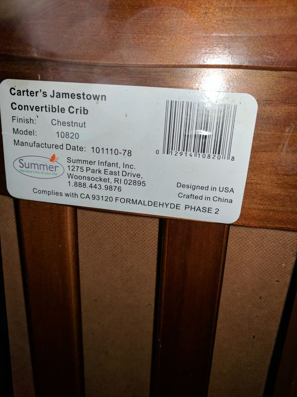 Carters Child Of Mine Jamestown 4 In 1 Crib For Sale In El Mirage