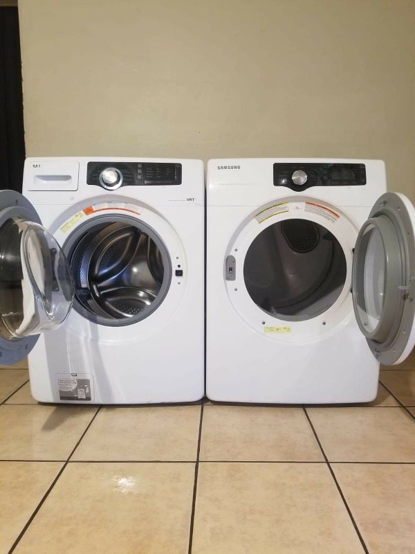 electric samsung stackable washer and dryer