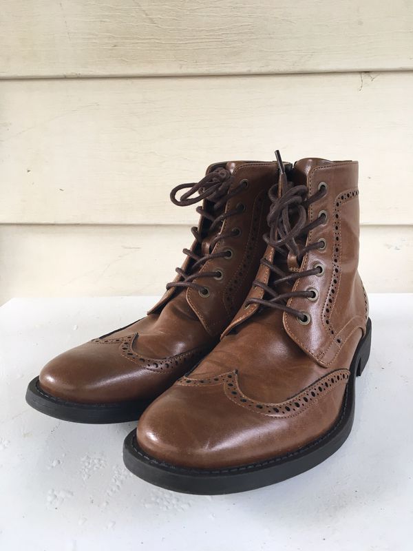 Men’s Kenneth Cole Leather dress Boots - Size 9 for Sale in Rockville ...