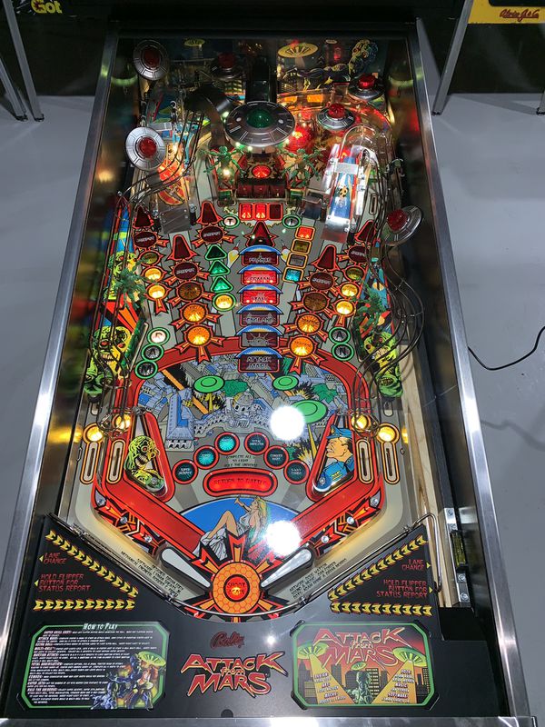 attack from mars pinball machine for sale